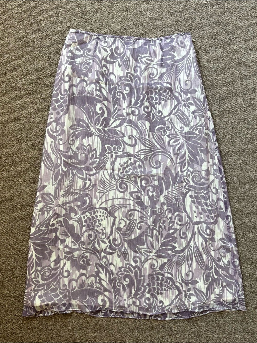 Pendleton Silk Skirt Size 6 Petite